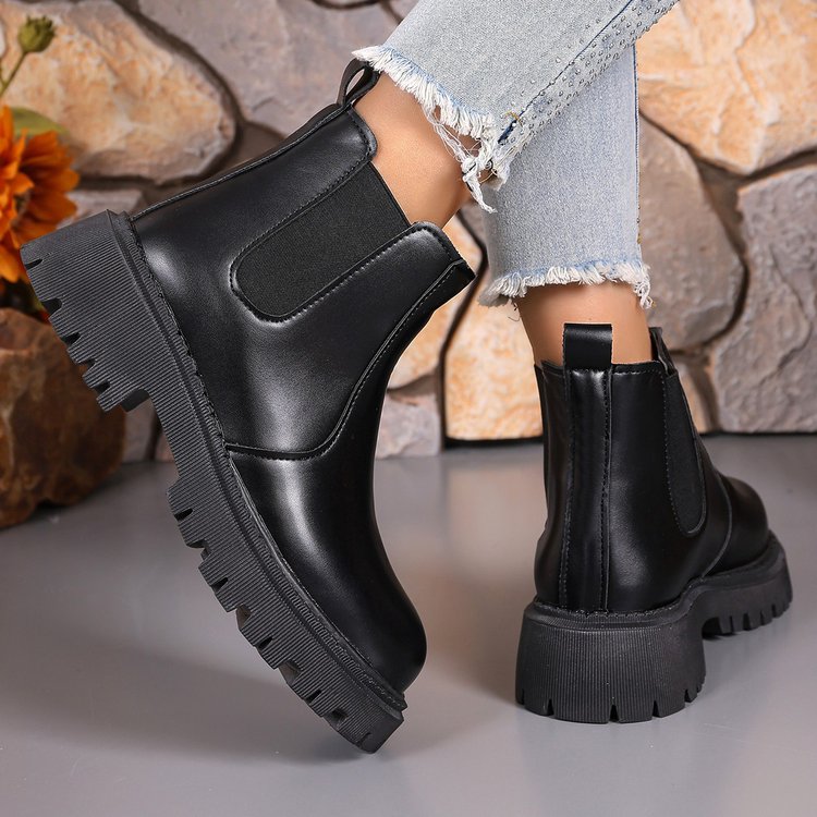 Street Fashion Winter 2025 - 2025 Klassieke Dikke Zool Dames Korte