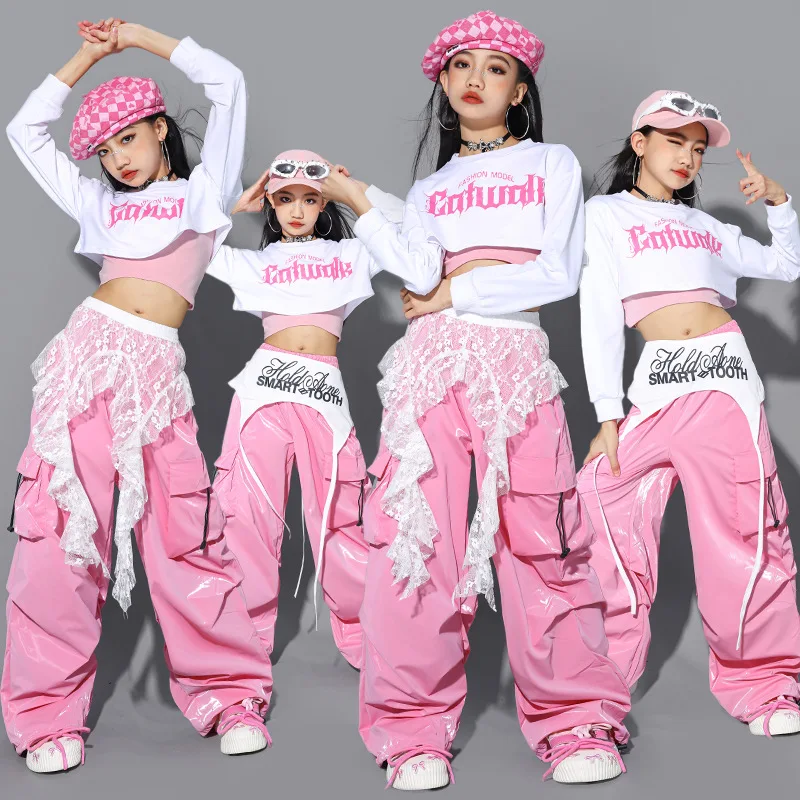 Street Fashion Kpop - Nieuwe Kpop Jazzdans Kleding Voor Meisjes