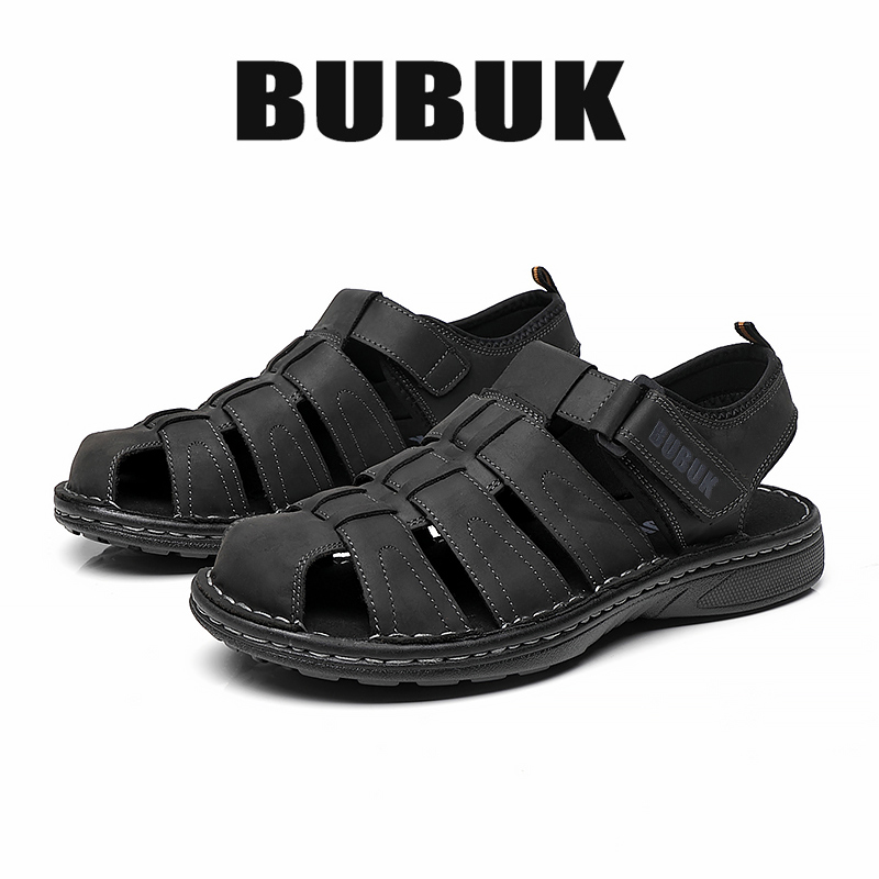 Street Fashion Walking - Bubuk Nieuwe modieuze straatstijlsandalen met gesloten