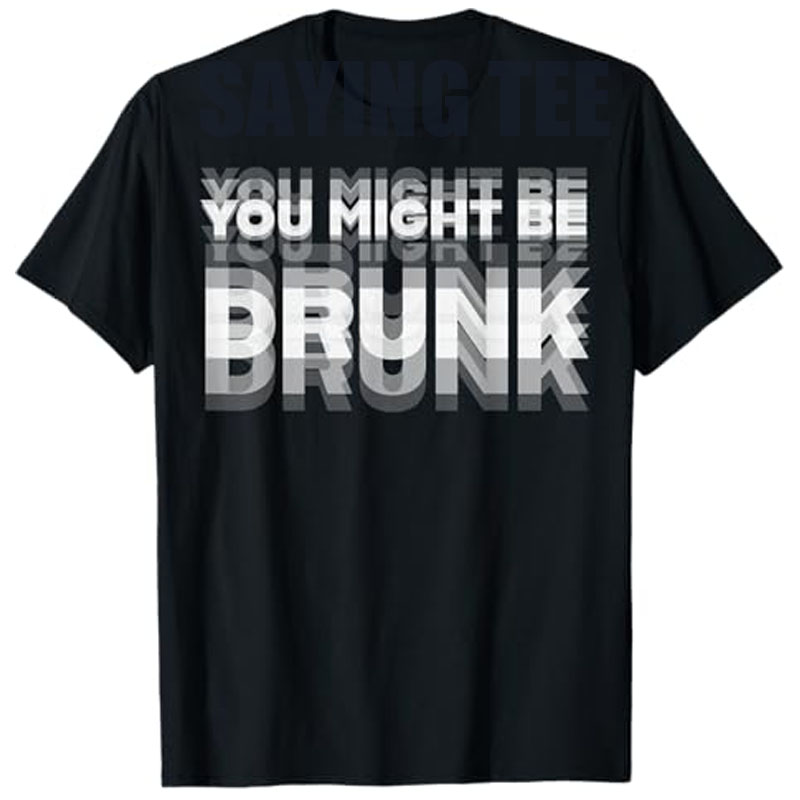 Street Fashion Asian Men - Aziatische maat Grappige drinkhumor Je zou
