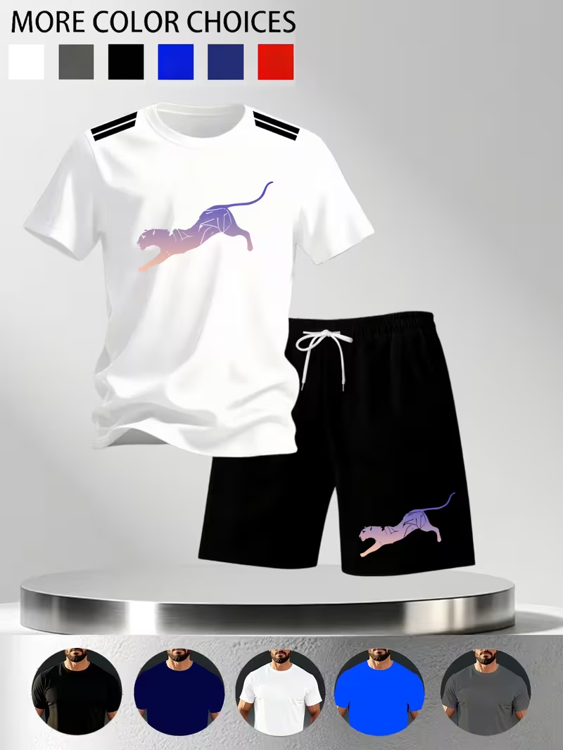Street Summer Fashion - Nieuwe Street Trendy heren zomer ademende