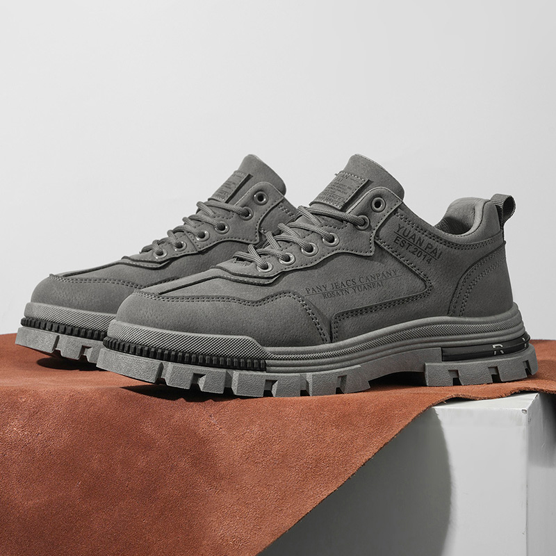 Street Fashion Walking - Heren dikke zool werklaarzen antislip casual