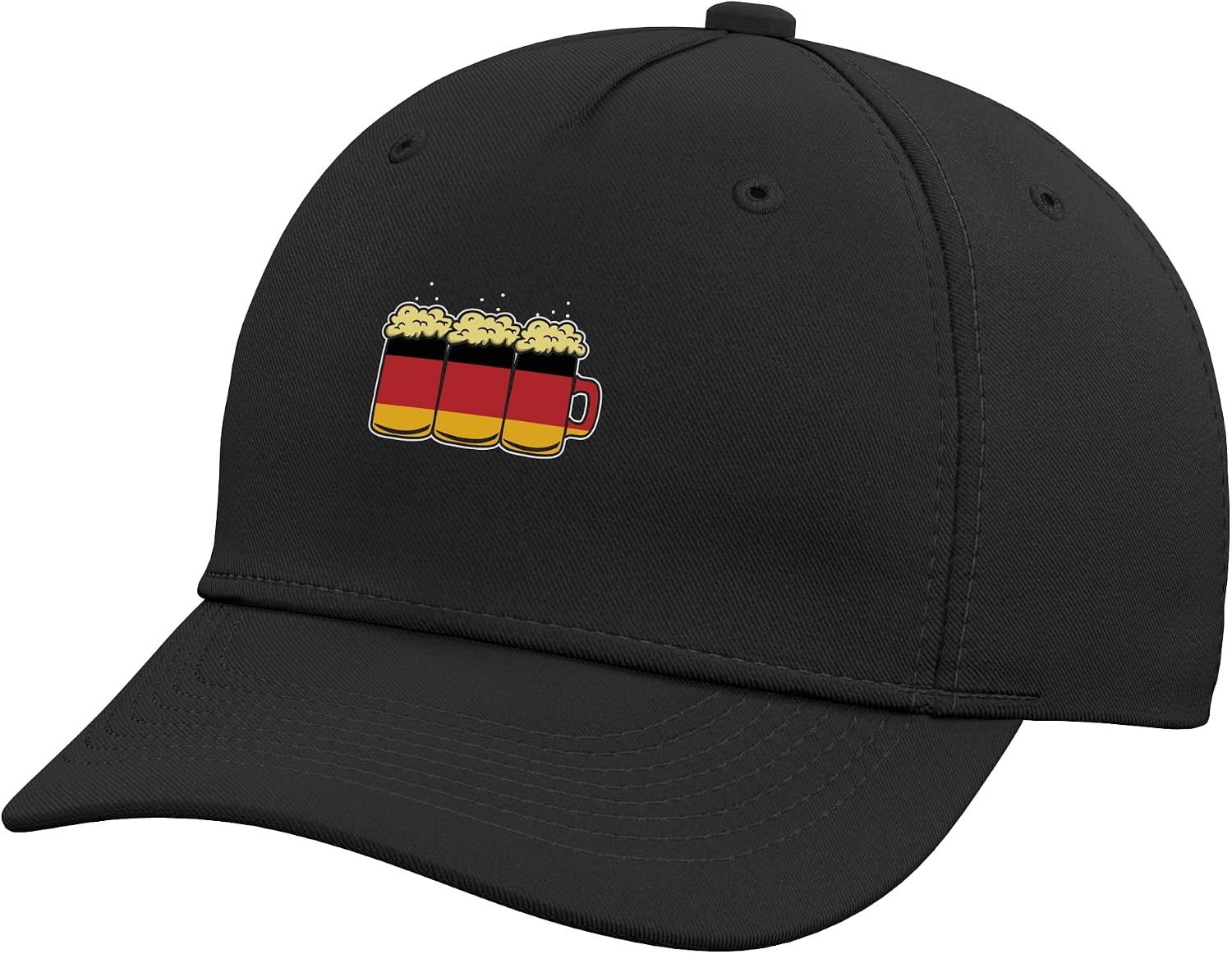 Street Fashion Germany - Duitsland vlagontwerp voor bierdrinkers Verstelbare honkbalhoed