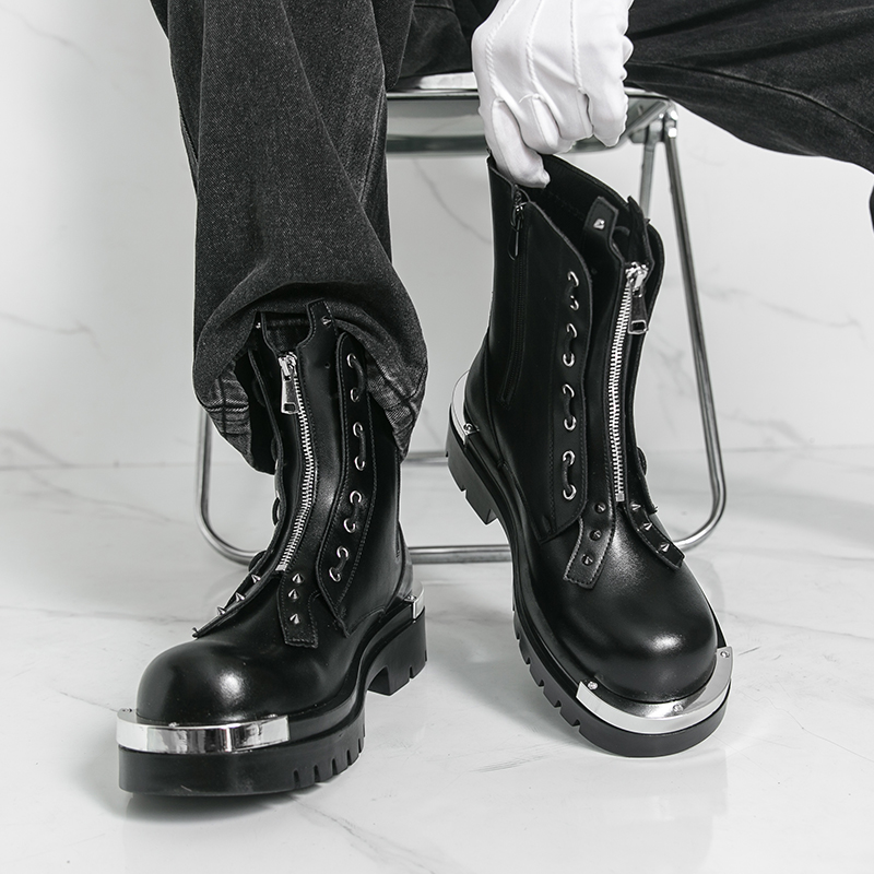 Street Fashion Walking - Herenlaarzen met dikke zolen Designer Trendy