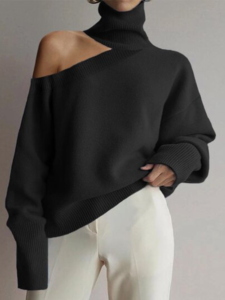 Street Fashion Winter 2025 - Herfst en winter nieuwe dames coltrui