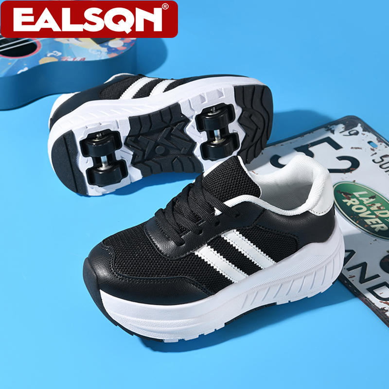 Street Fashion Boy - Ultralichte kinderrollerskates met 4 afneembare wielen,