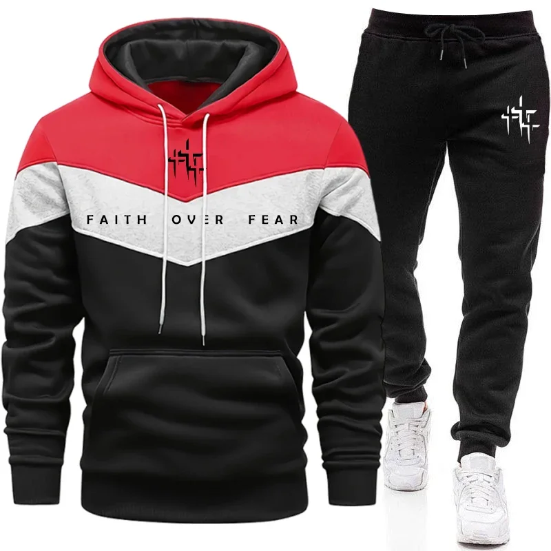 Faith Over Fear trainingspak v - Street Fashion Outfit recensie en prijs