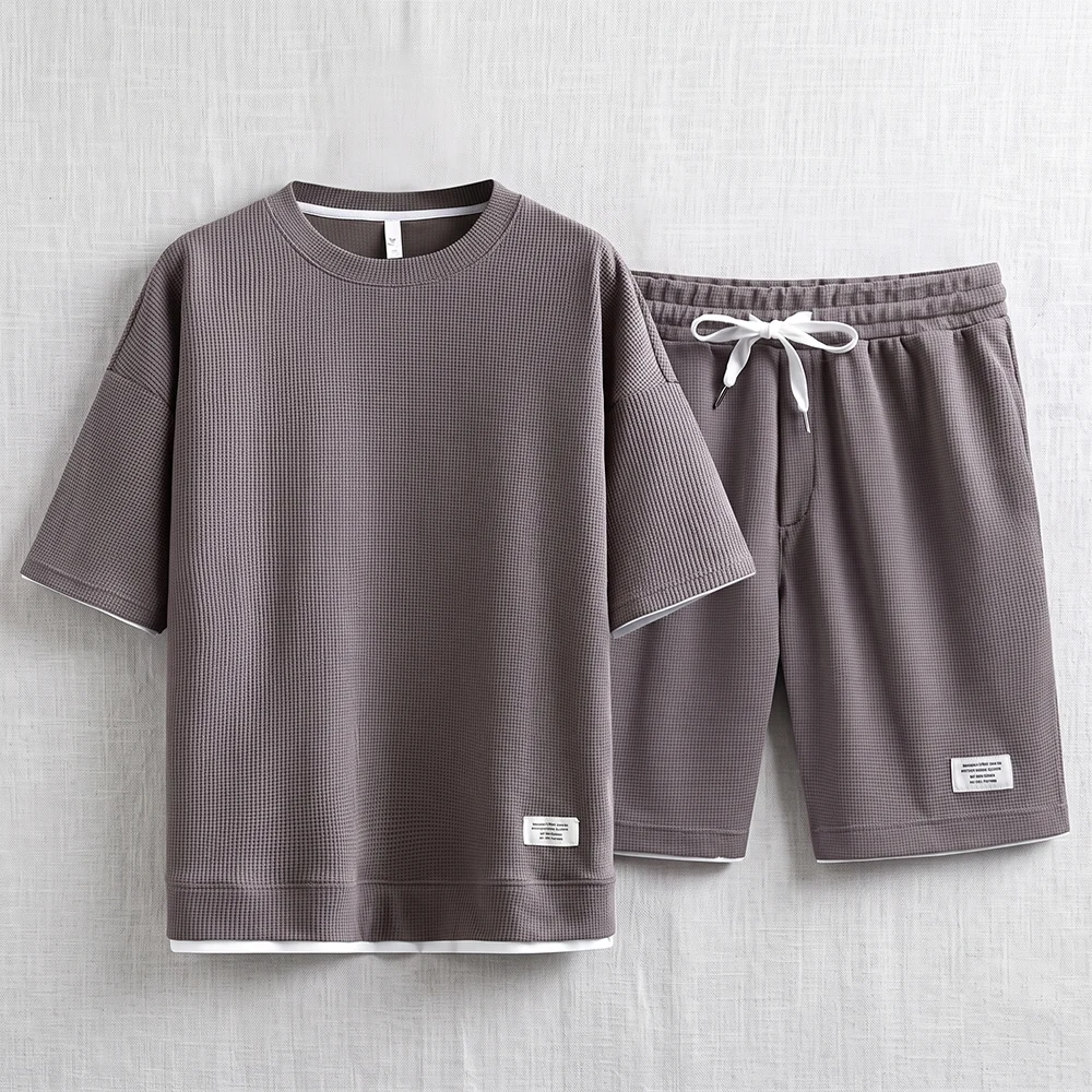 Zomer heren waffle gebreide tr - Street Summer Fashion recensie en prijs