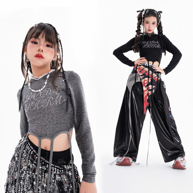Meisjes Hip Hop Danskleding Se - Street Fashion Kpop recensie en prijs
