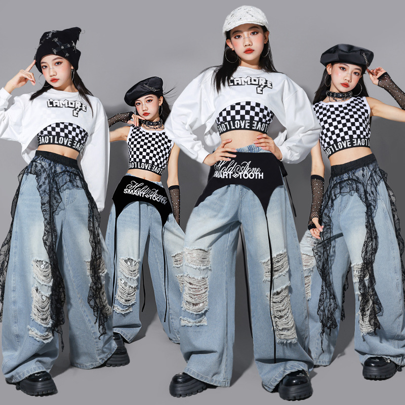 Hiphop meisjesmode K-pop cropp - Street Fashion Kpop recensie en prijs
