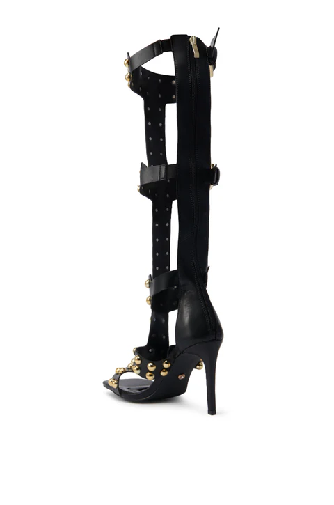 Dames zwarte gladiatorsandalen - Street Fashion Dress recensie en prijs