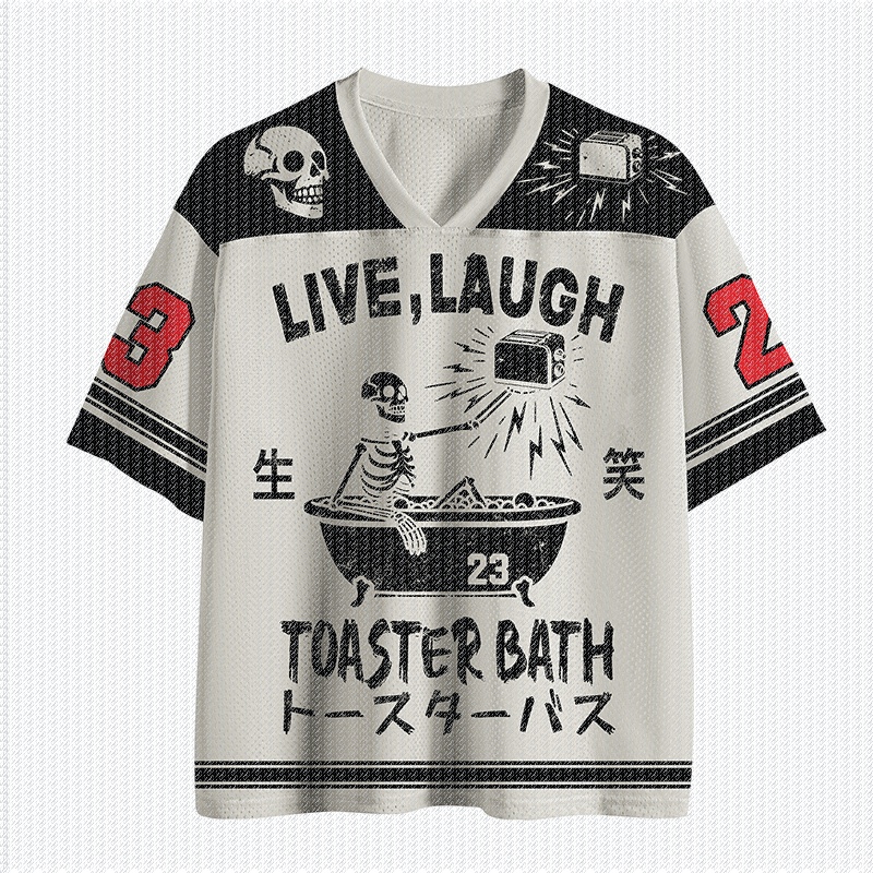 V-hals wit zwart kleurblok mes - Street Fashion Mood recensie en prijs