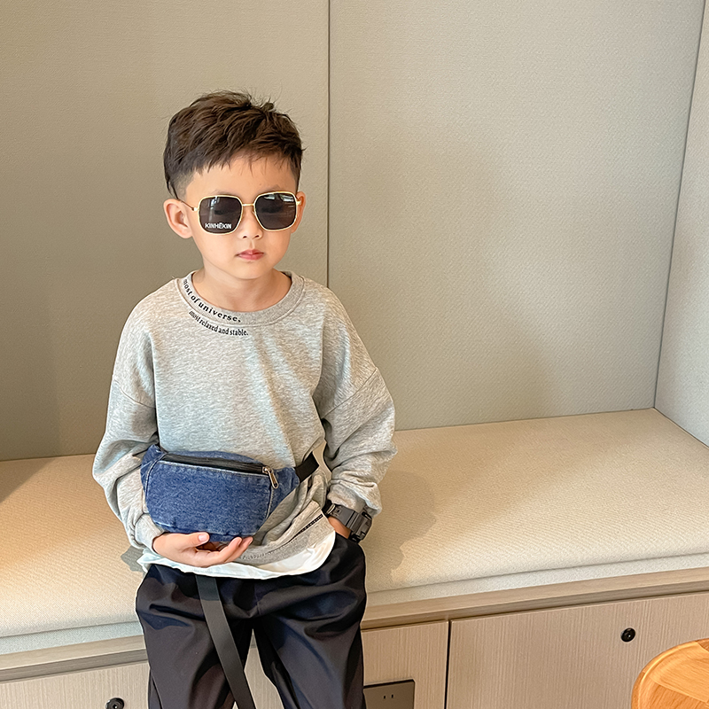 Mode Denim Kinder Heuptassen L - Street Fashion Boy recensie en prijs