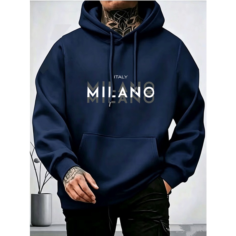 Heren, fleece stof, street fas - Street Fashion Milano recensie en prijs