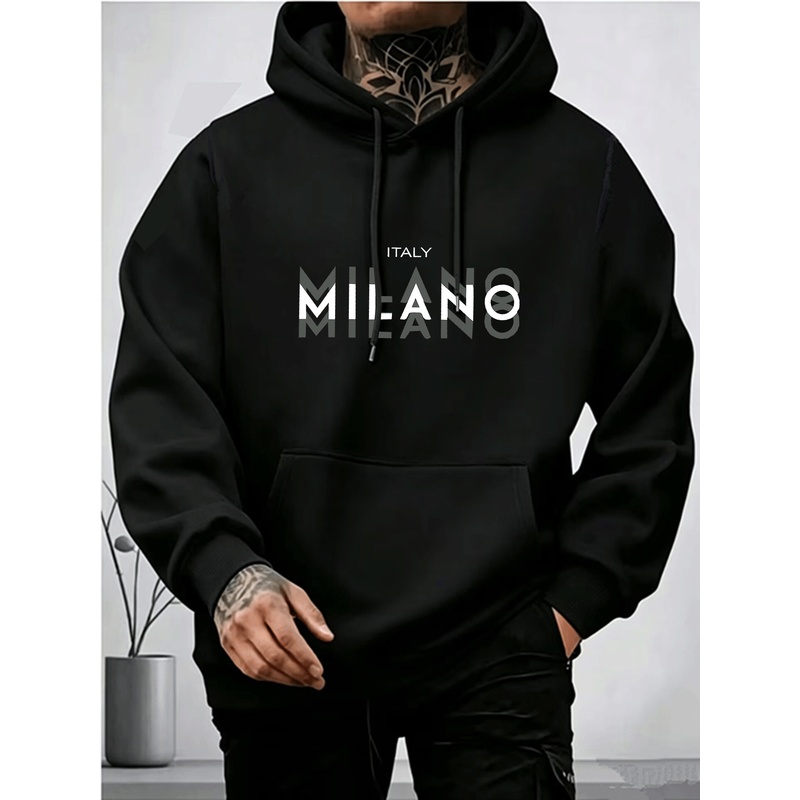 Heren, fleece stof, street fas - Street Fashion Milano recensie en prijs