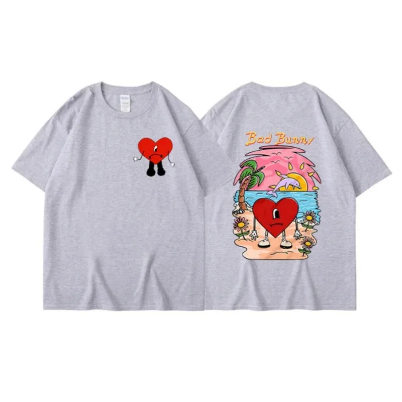 Aziatische maat Bad Bunny T-sh - Street Fashion Asian Men recensie en prijs