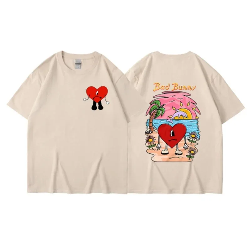 Aziatische maat Bad Bunny T-sh - Street Fashion Asian Men recensie en prijs