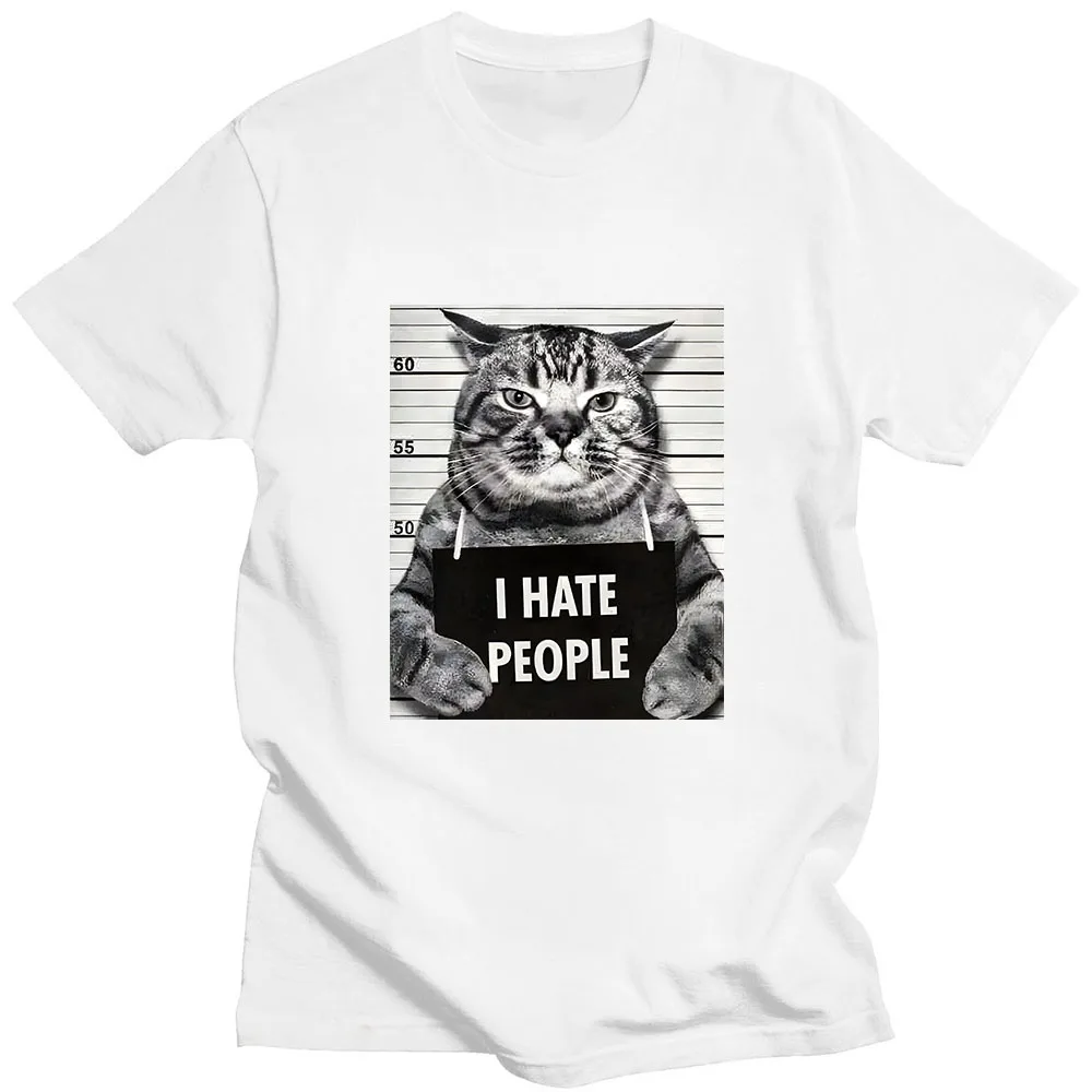 Aziatische maat I Meow Print T - Street Fashion Asian Men recensie en prijs
