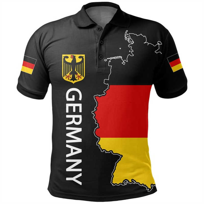 Duits Wapenschild Poloshirt Vo - Street Fashion Germany recensie en prijs