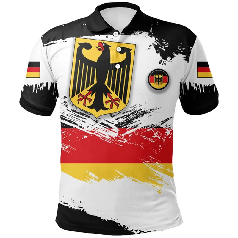 Duits Wapenschild Poloshirt Vo - Street Fashion Germany recensie en prijs