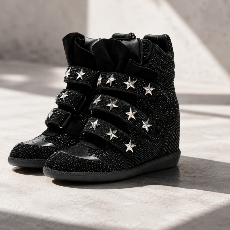 Dames enkellaarzen met strass  - Street Fashion Walking recensie en prijs