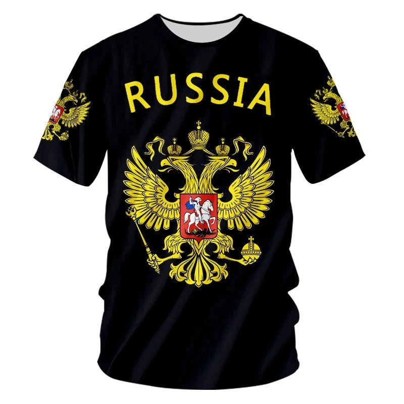 Rusland Vlag 3D Print T-Shirt  - Street Fashion Russia recensie en prijs