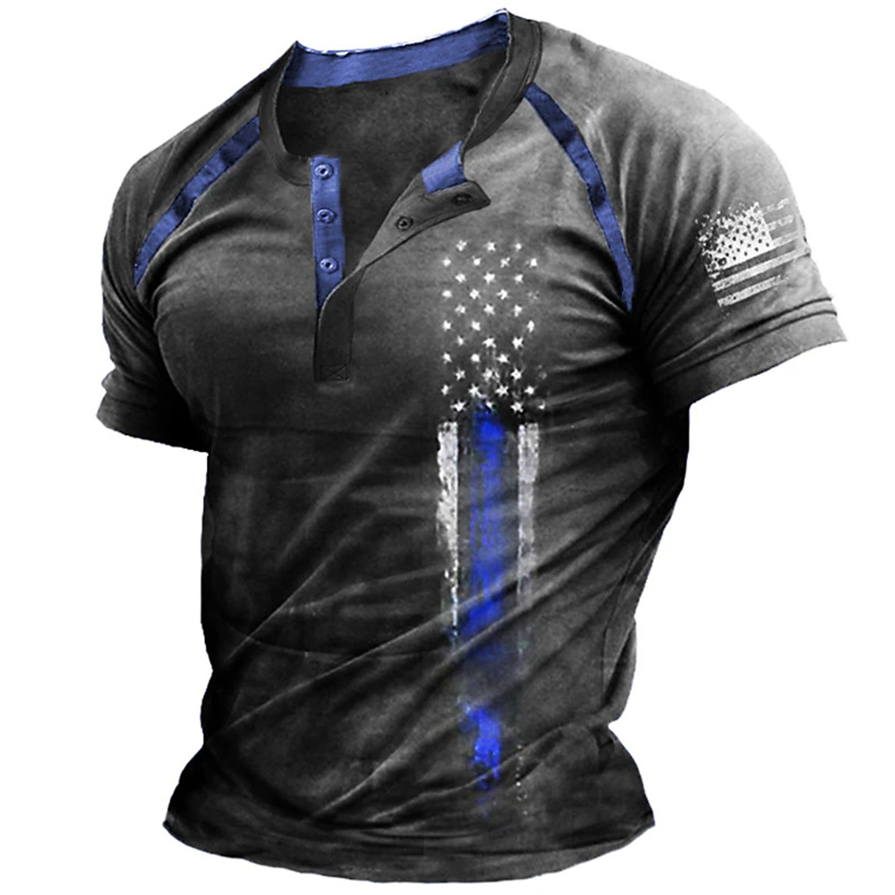 Grappige 3D Amerikaanse vlag p - Street Summer Fashion recensie en prijs
