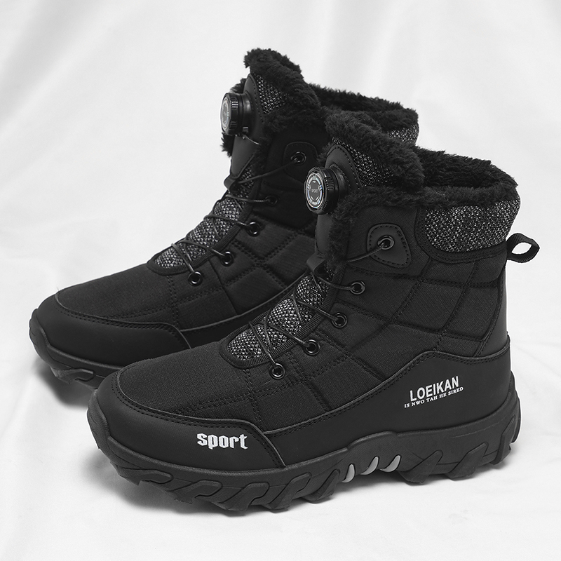 Hoge herenschoenen met fleecev - Street Fashion Winter 2025 recensie en prijs