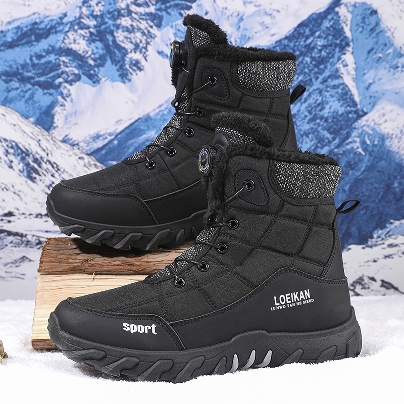 Hoge herenschoenen met fleecev - Street Fashion Winter 2025 recensie en prijs
