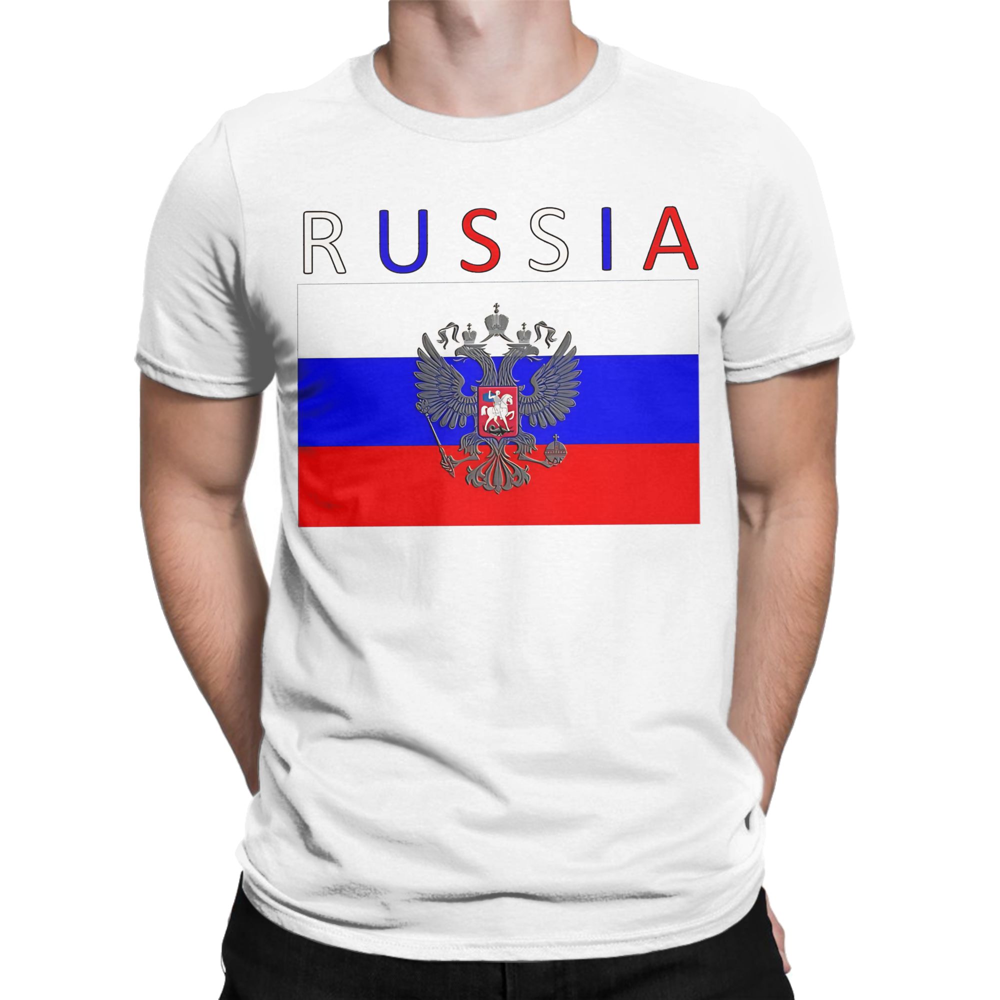 Rusland Vlag T-shirt Mode T-sh - Street Fashion Russia recensie en prijs