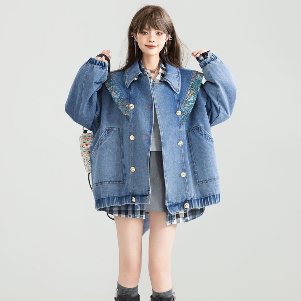 Vintage Denim Jas Uitloper Dam - Street Fashion Winter 2025 recensie en prijs