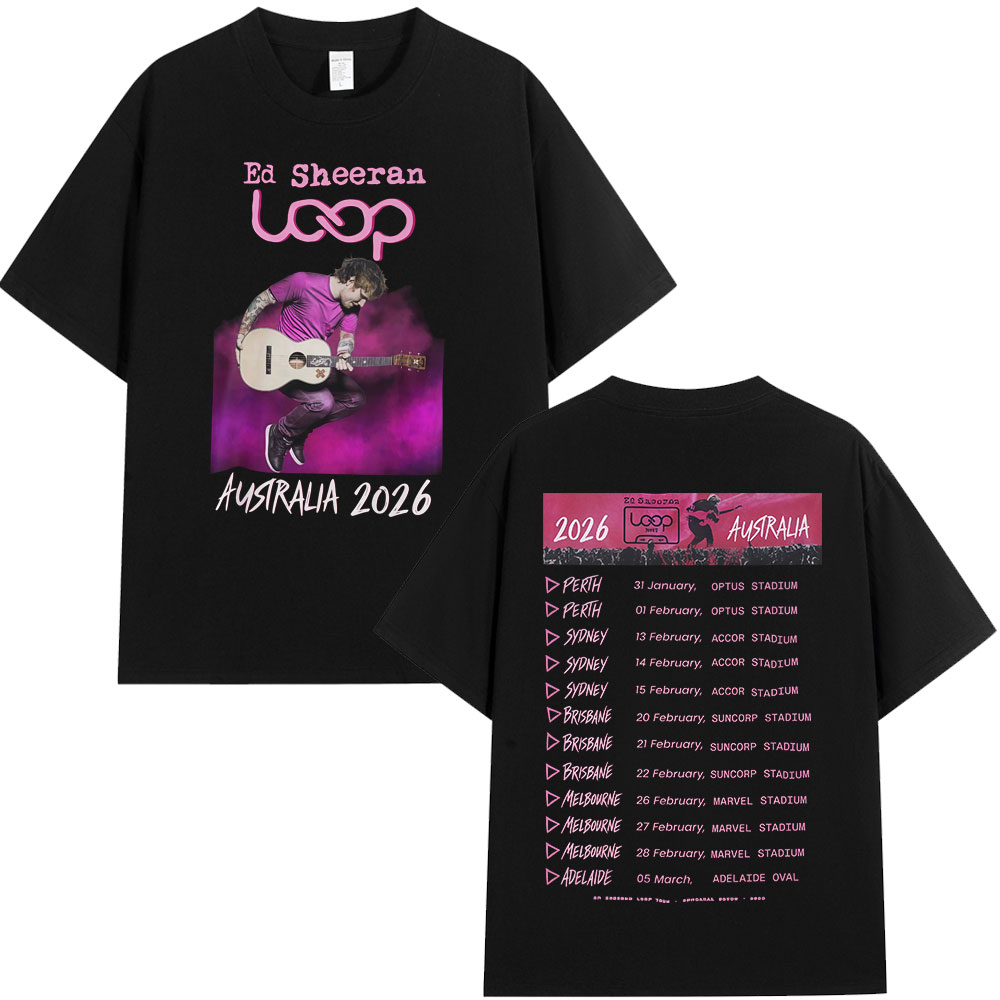 Ed Sheeran Loop Tour Australië - Street Fashion Australia recensie en prijs