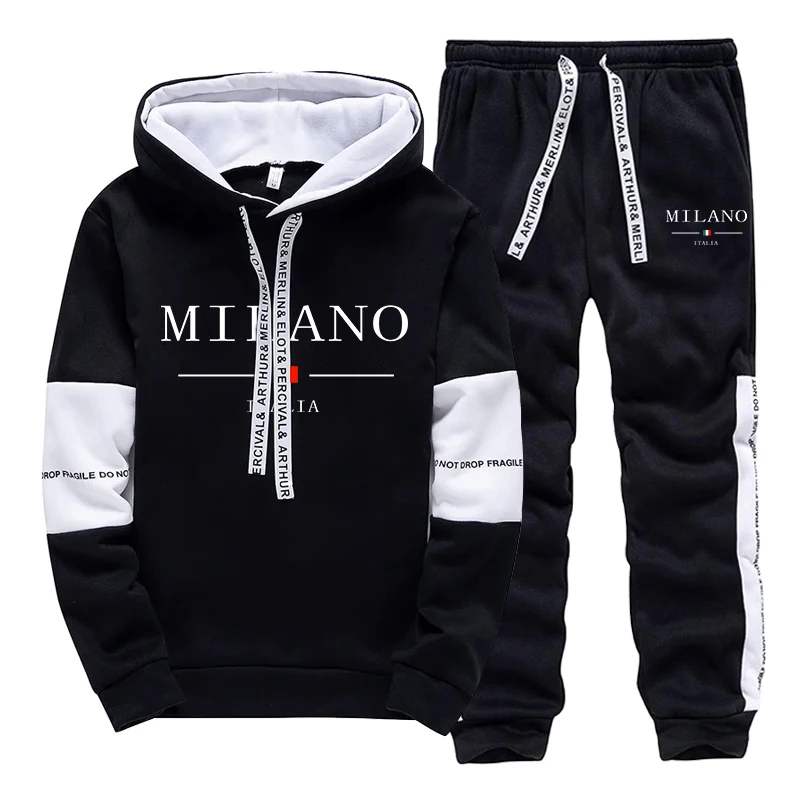 Heren Set/Hoodie/Broek Italië  - Street Fashion Outfit recensie en prijs