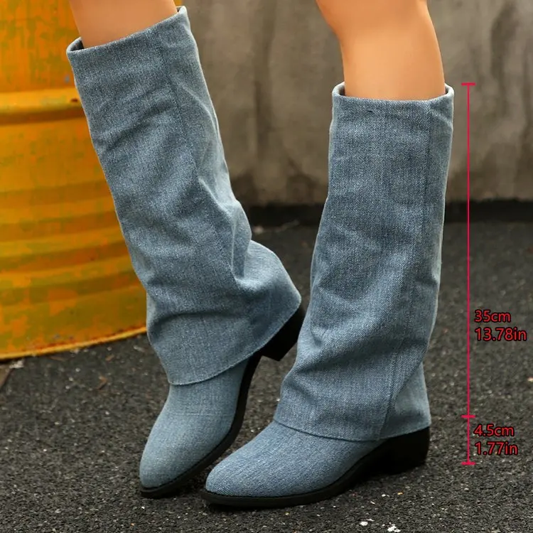 Vrouwen Knie Hoge Laarzen Herf - Street Fashion Winter 2025 recensie en prijs