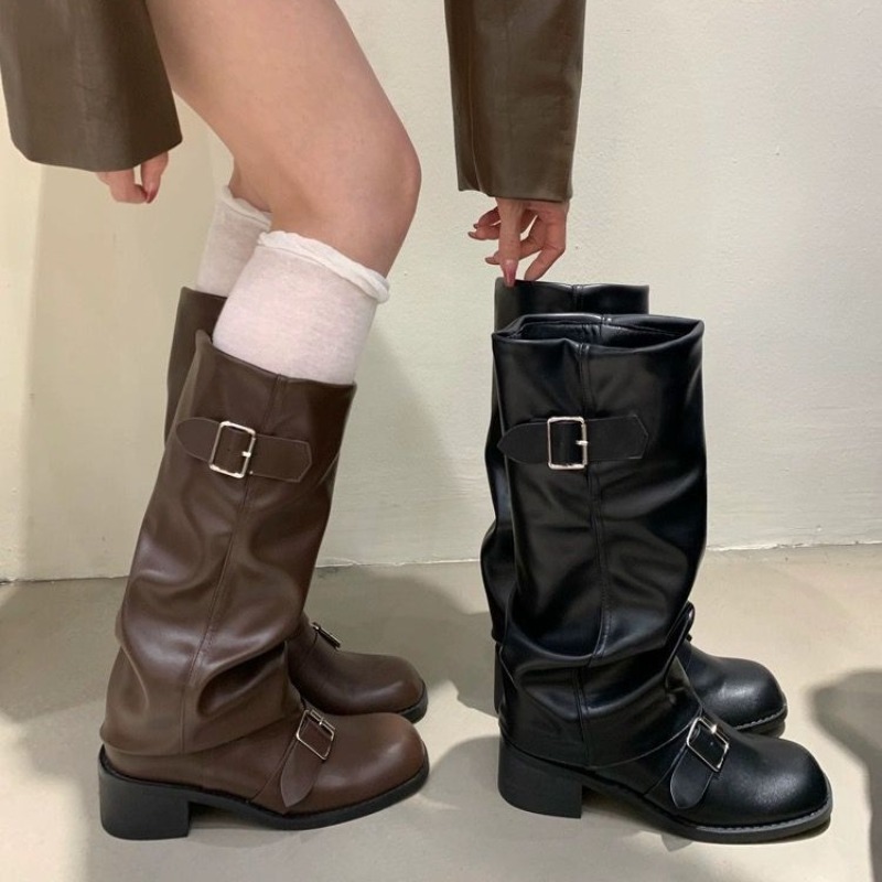 2025 Vrouw Laarzen Knie Hoge P - Street Fashion Winter 2025 recensie en prijs