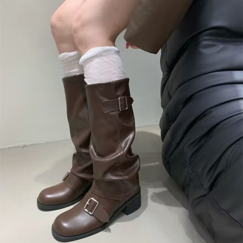 2025 Vrouw Laarzen Knie Hoge P - Street Fashion Winter 2025 recensie en prijs