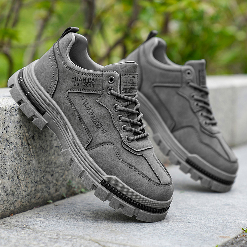 Heren dikke zool werklaarzen a - Street Fashion Walking recensie en prijs