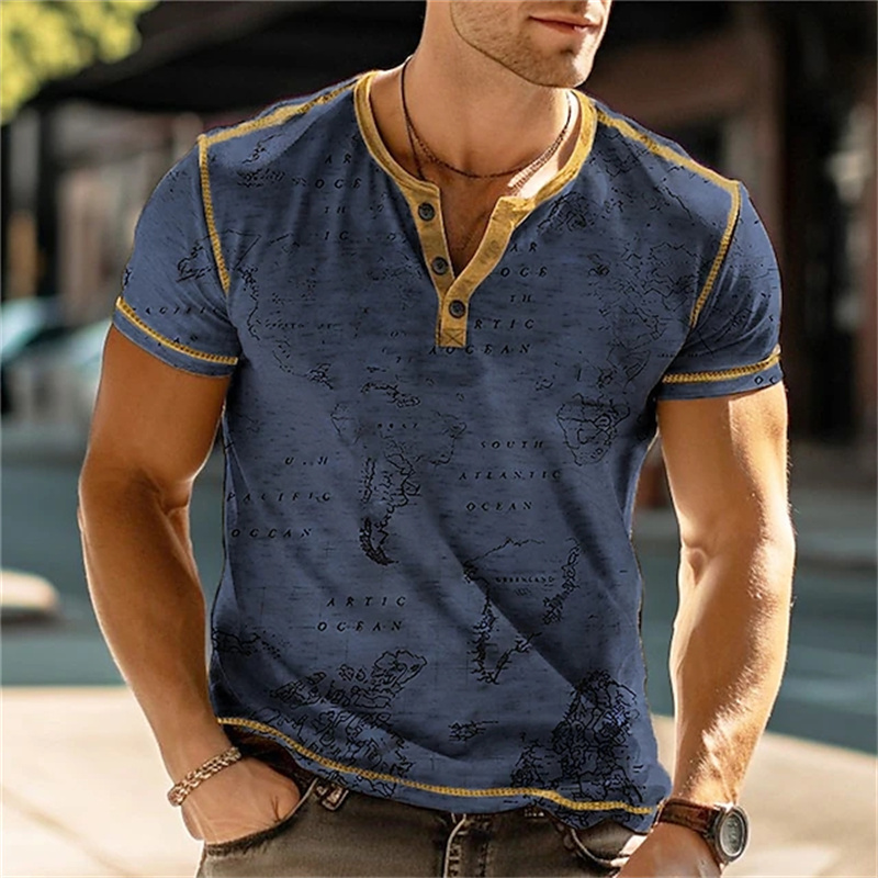 Herenshirts Henry, grappige 3D - Street Summer Fashion recensie en prijs