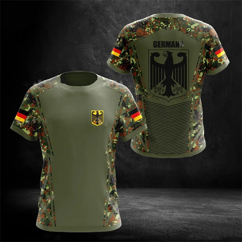 Unisex Duitsland Camo T-shirt, - Street Fashion Germany recensie en prijs