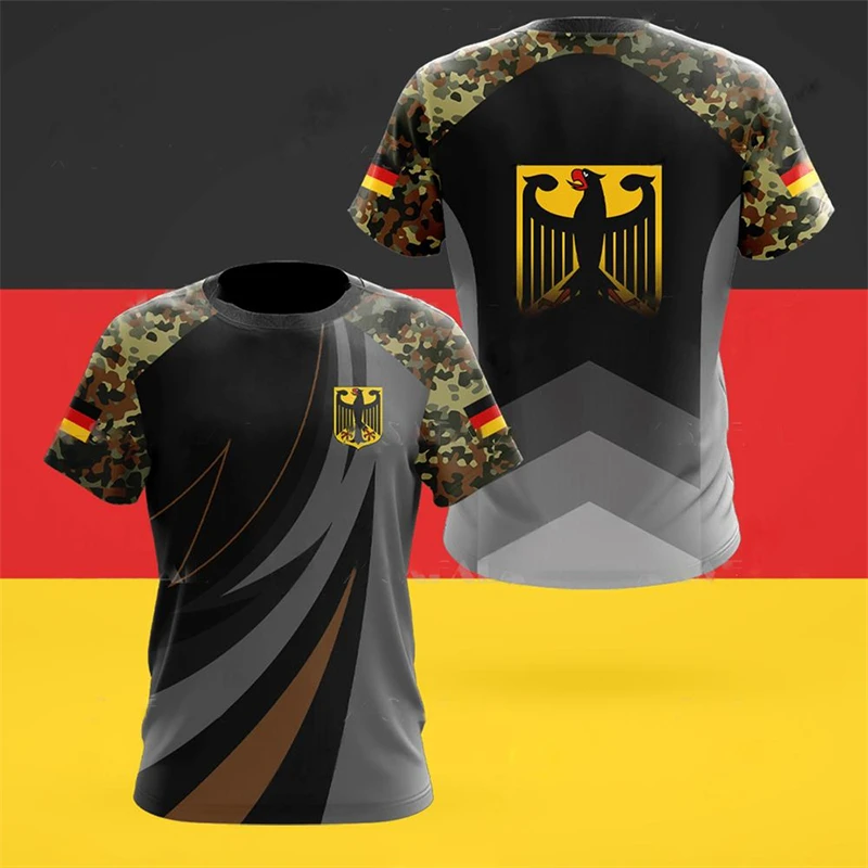 Unisex Duitsland Camo T-shirt, - Street Fashion Germany recensie en prijs