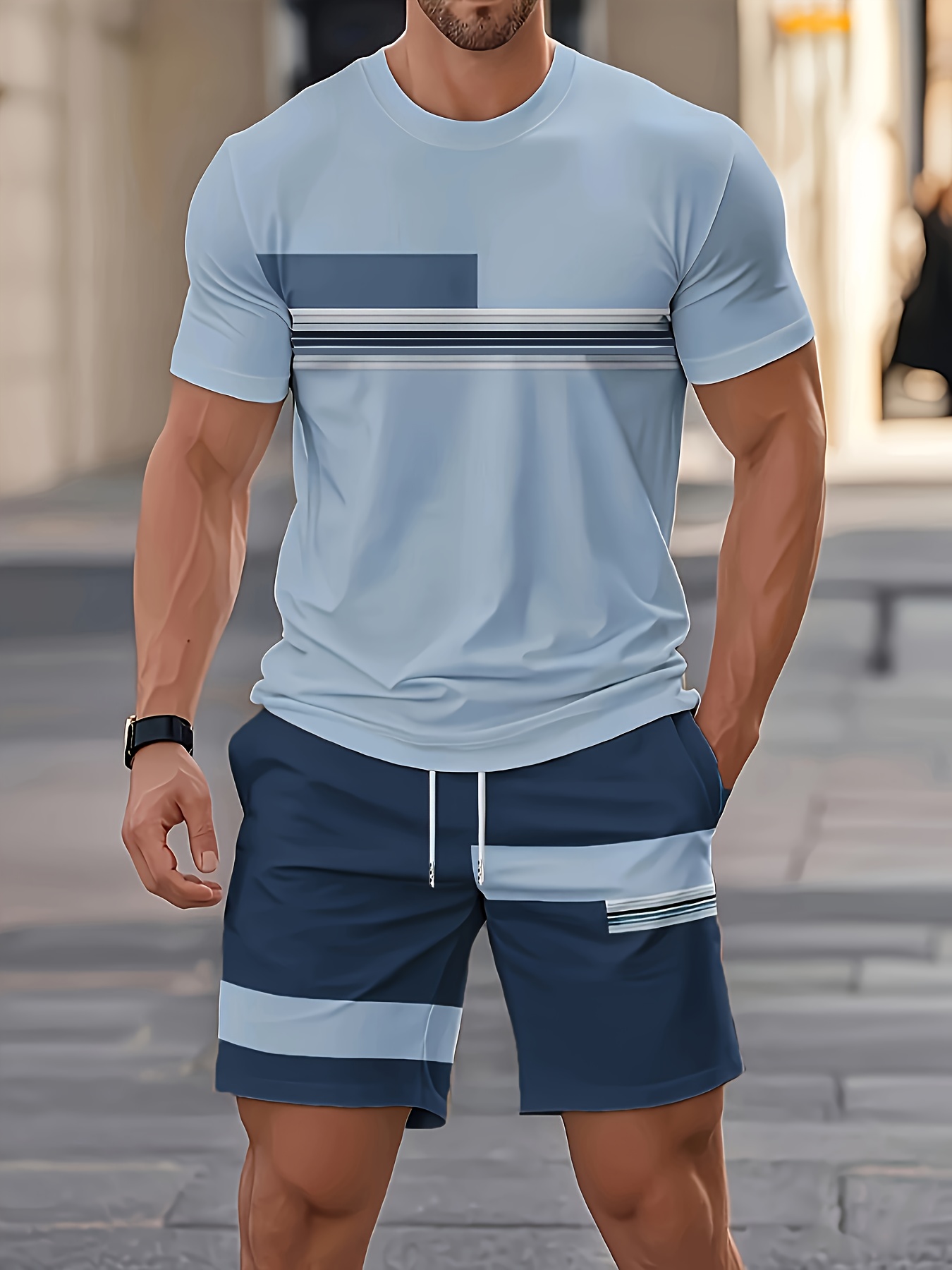 Zomer Heren Sets Casual O-hals - Street Fashion Outfit recensie en prijs