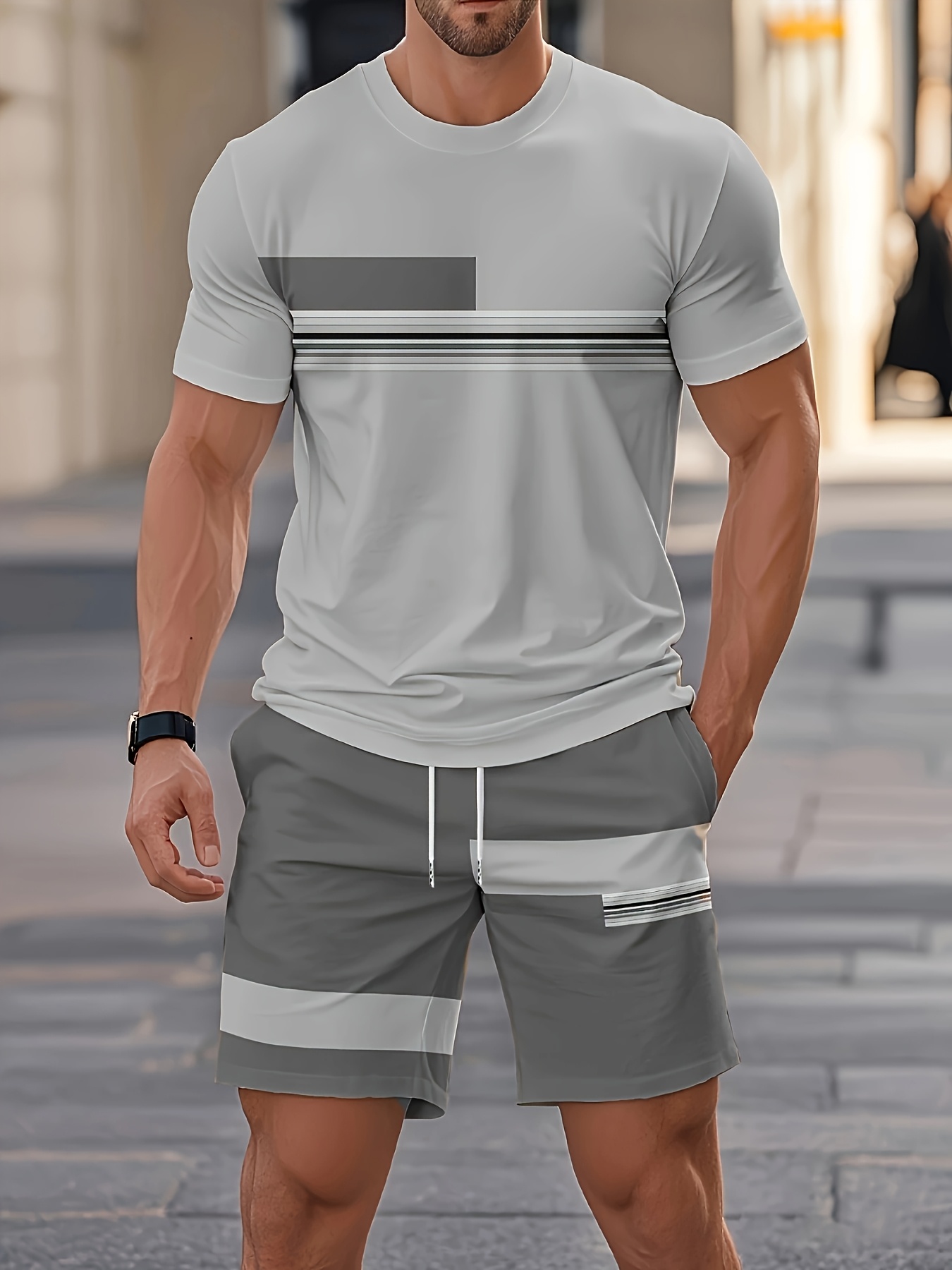 Zomer Heren Sets Casual O-hals - Street Fashion Outfit recensie en prijs