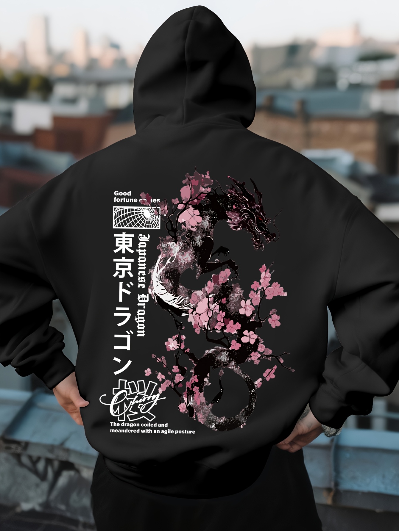 Heren hiphop sport hoodie esth - Street Fashion Asian Men recensie en prijs