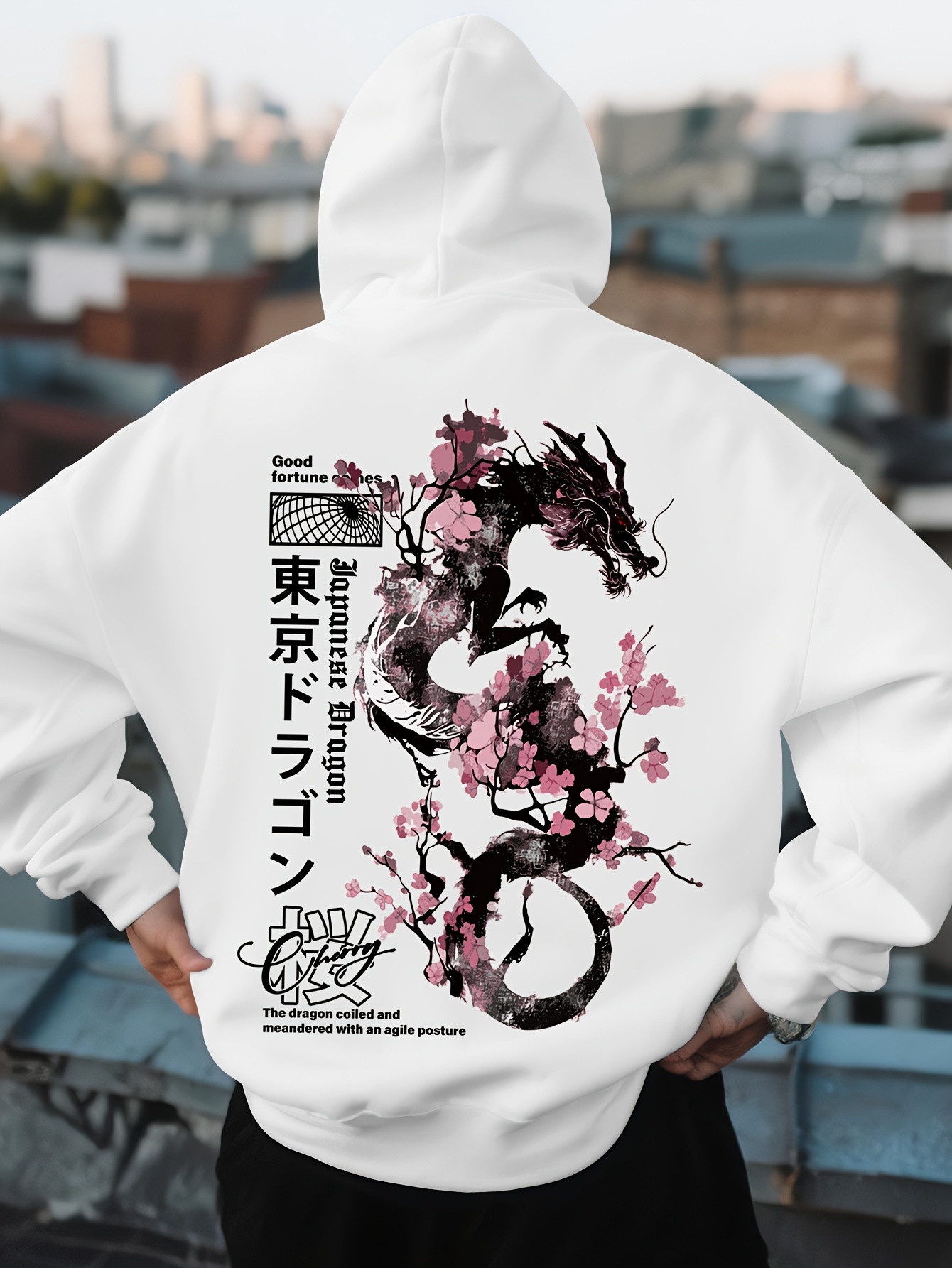 Heren hiphop sport hoodie esth - Street Fashion Asian Men recensie en prijs