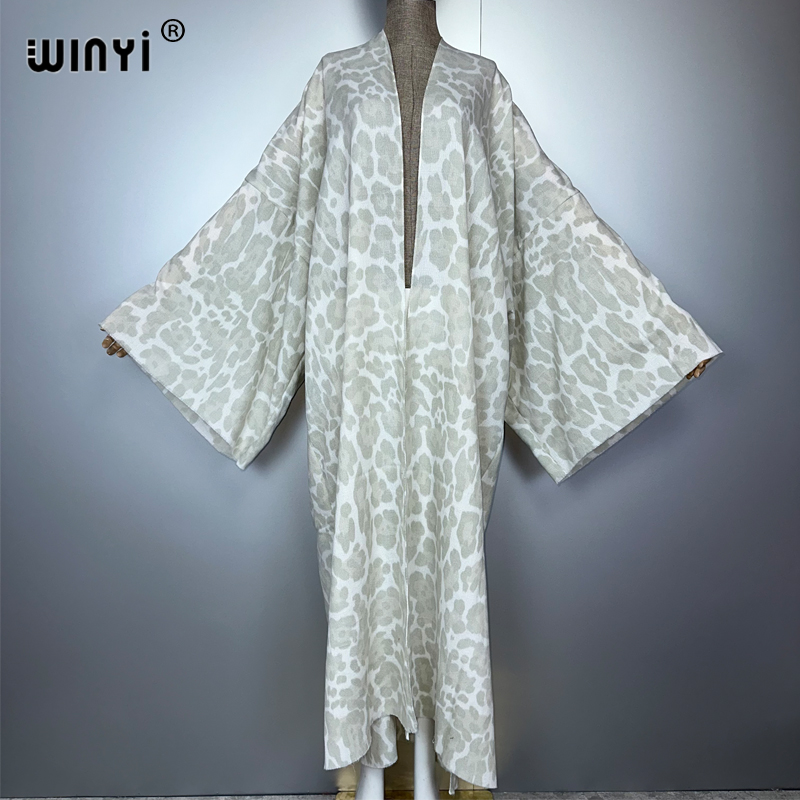 WINYI winter Luipaard vest Afr - Street Fashion Kimono recensie en prijs