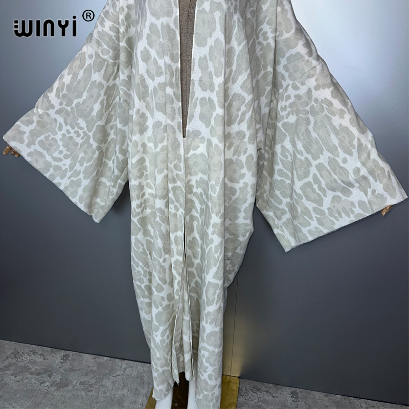 WINYI winter Luipaard vest Afr - Street Fashion Kimono recensie en prijs