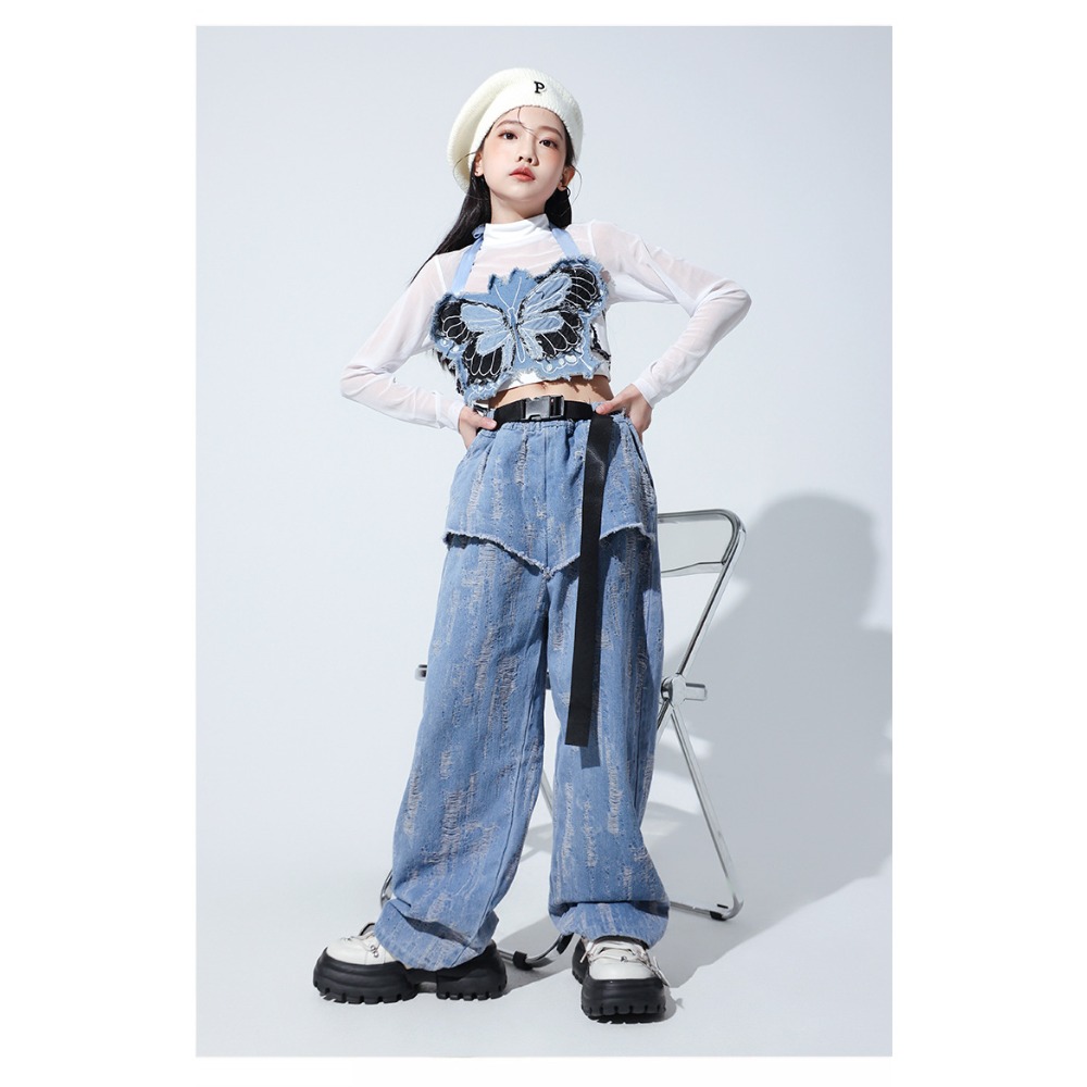 Jazz Hip Hop Dansset Mesh vlin - Street Fashion Outfit recensie en prijs